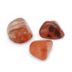 Natural stone nugget beads Agate 4-12mm Rust red